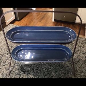 Pottery Barn Cambria Tiered Stand